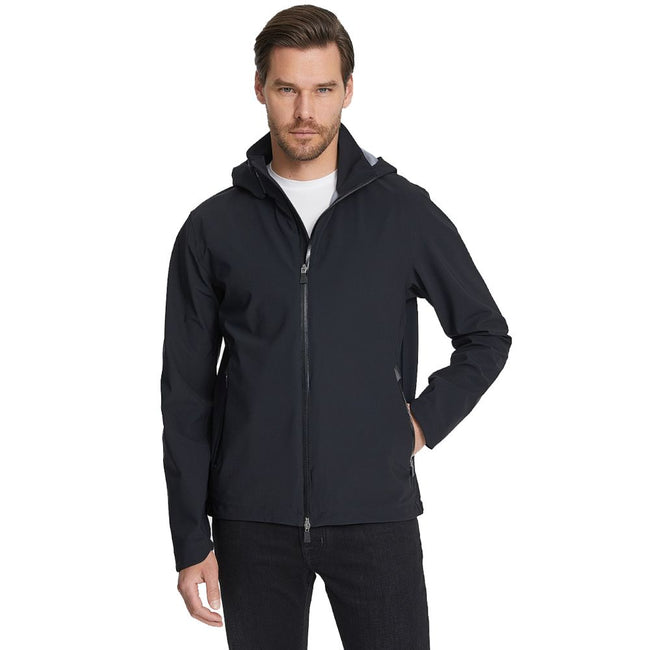 Herno Black Nylon Men Jacket Herno