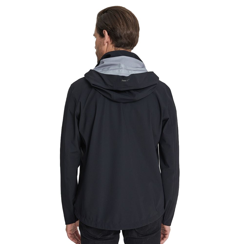 Herno Black Nylon Men Jacket Herno