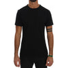 Daniele Alessandrini Black Cotton T-Shirt Daniele Alessandrini