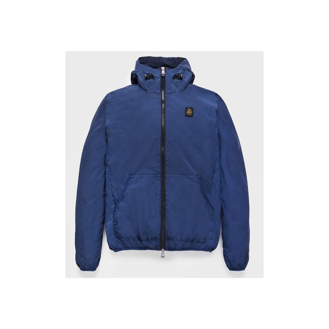 Refrigiwear Blue Polyamide Men's Jacket Refrigiwear