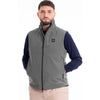 Refrigiwear Gray Polyester Men's Vest Refrigiwear