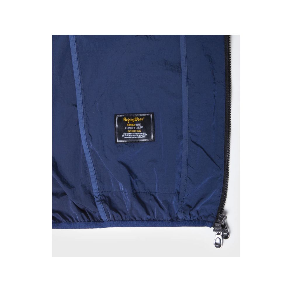 Refrigiwear Blue Polyamide Men's Jacket Refrigiwear