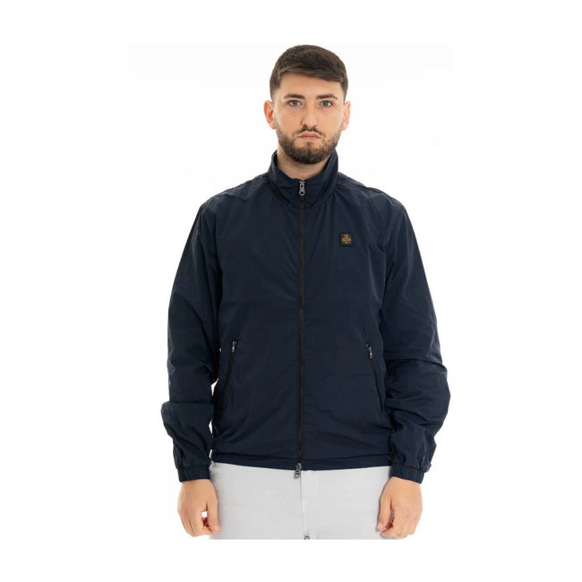 Refrigiwear Blue Polyamide Men's Jacket Refrigiwear