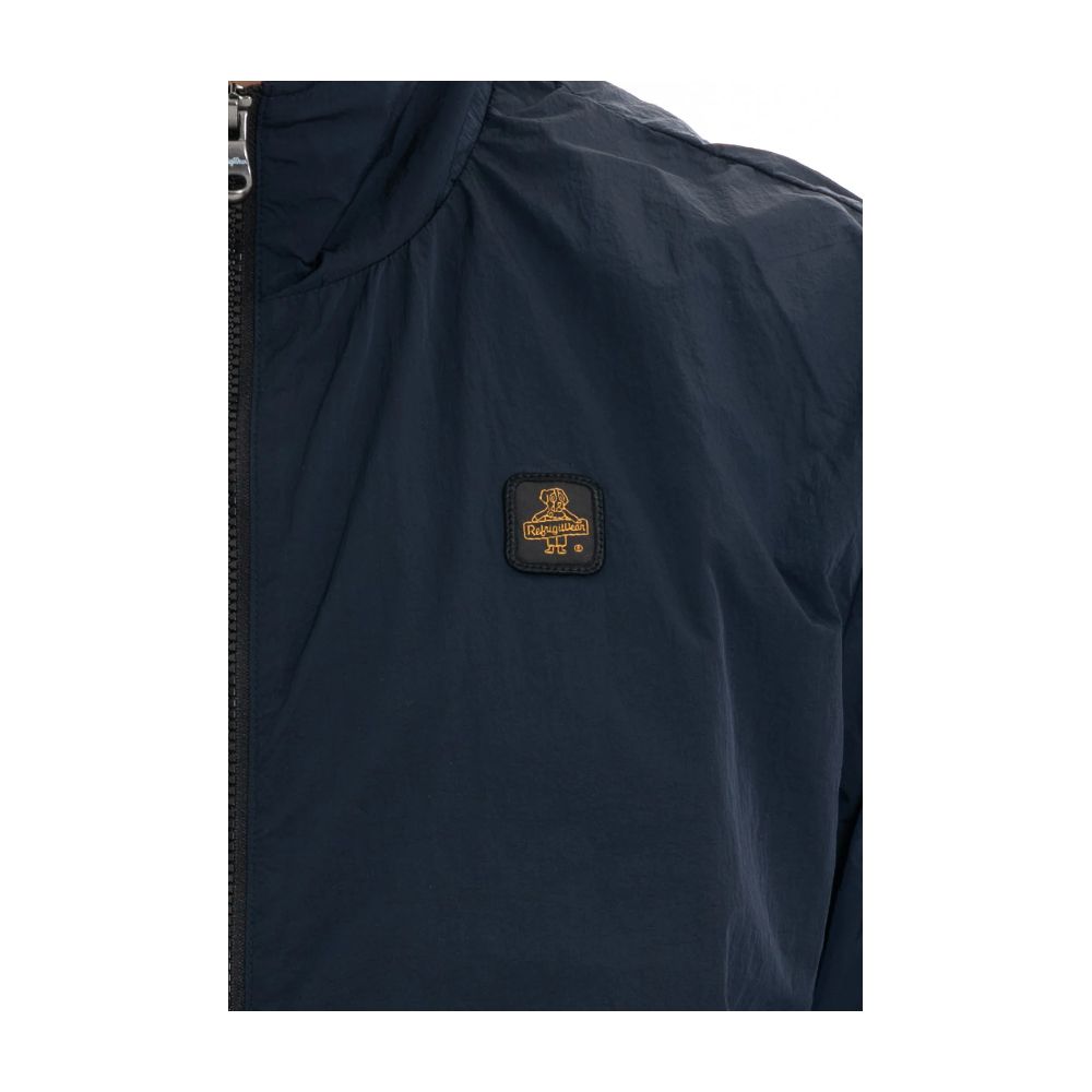Refrigiwear Blue Polyamide Men's Jacket Refrigiwear