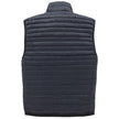 Refrigiwear Blue Nylon Men Vest with Down Padding Refrigiwear