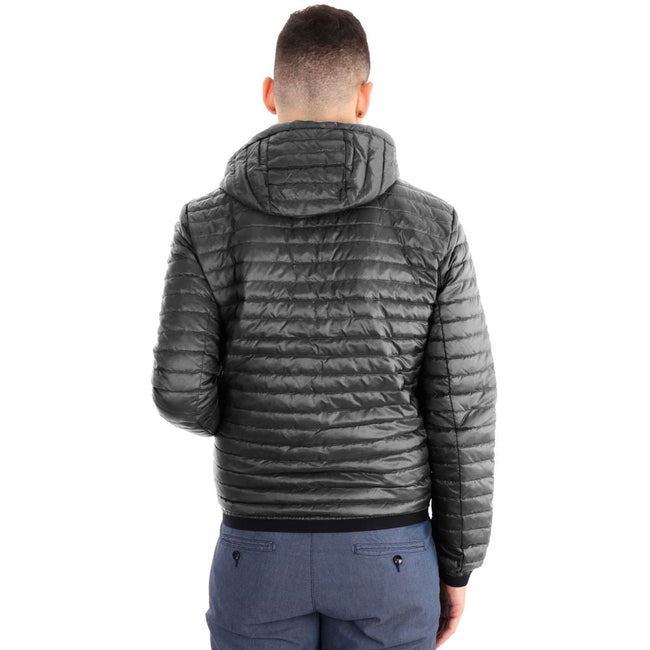 Refrigiwear Gray Nylon Men Jacket Refrigiwear