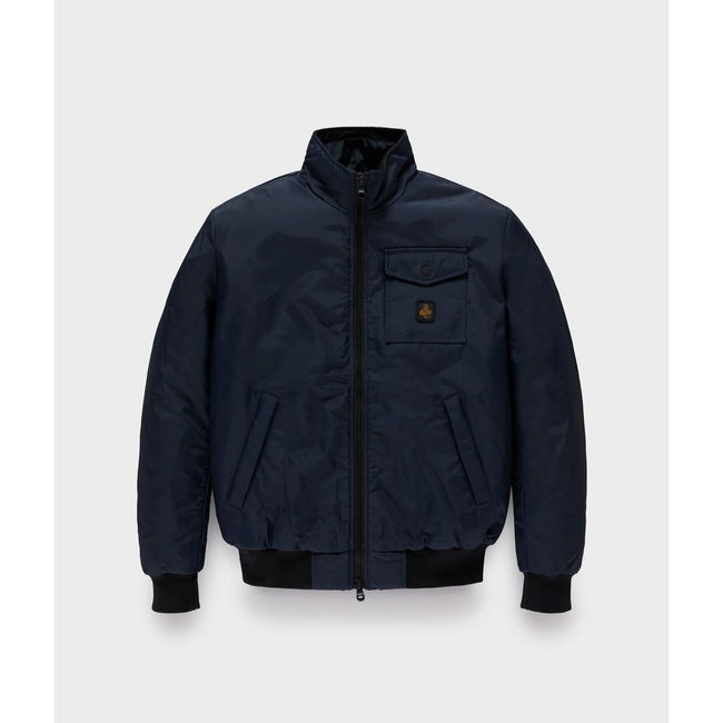 Refrigiwear Blue Polyamide Men's Jacket Refrigiwear