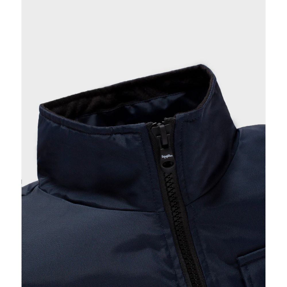 Refrigiwear Blue Polyamide Men's Jacket Refrigiwear