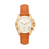 Michael Kors Brown Leather Watch Michael Kors