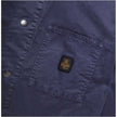 Refrigiwear Blue Cotton Men Jacket Refrigiwear