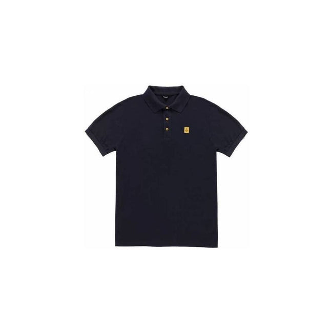 Refrigiwear Blue Cotton Polo Shirt Refrigiwear