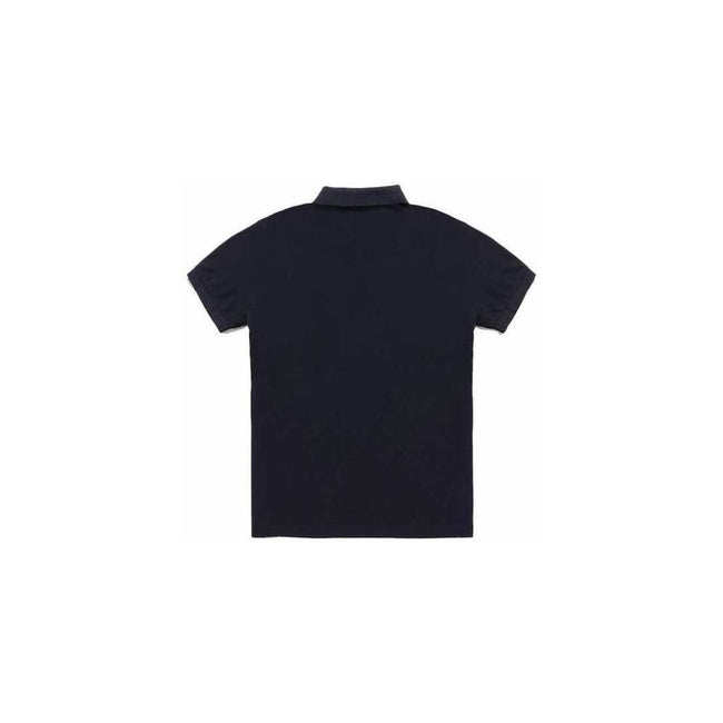 Refrigiwear Blue Cotton Polo Shirt Refrigiwear
