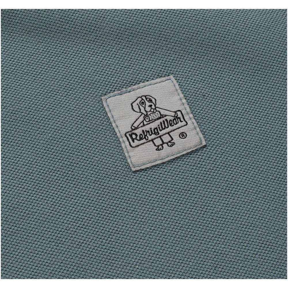 Refrigiwear Green Cotton Polo Shirt Refrigiwear