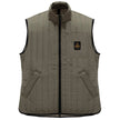 Refrigiwear Green Polyester Men Vest Refrigiwear