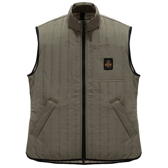 Refrigiwear Green Polyester Men Vest Refrigiwear