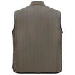 Refrigiwear Green Polyester Men Vest Refrigiwear