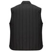 Refrigiwear Black Polyester Men's Quilted Vest Refrigiwear