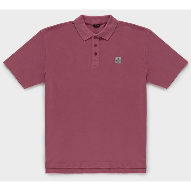 Refrigiwear Pink Cotton Polo Shirt Refrigiwear
