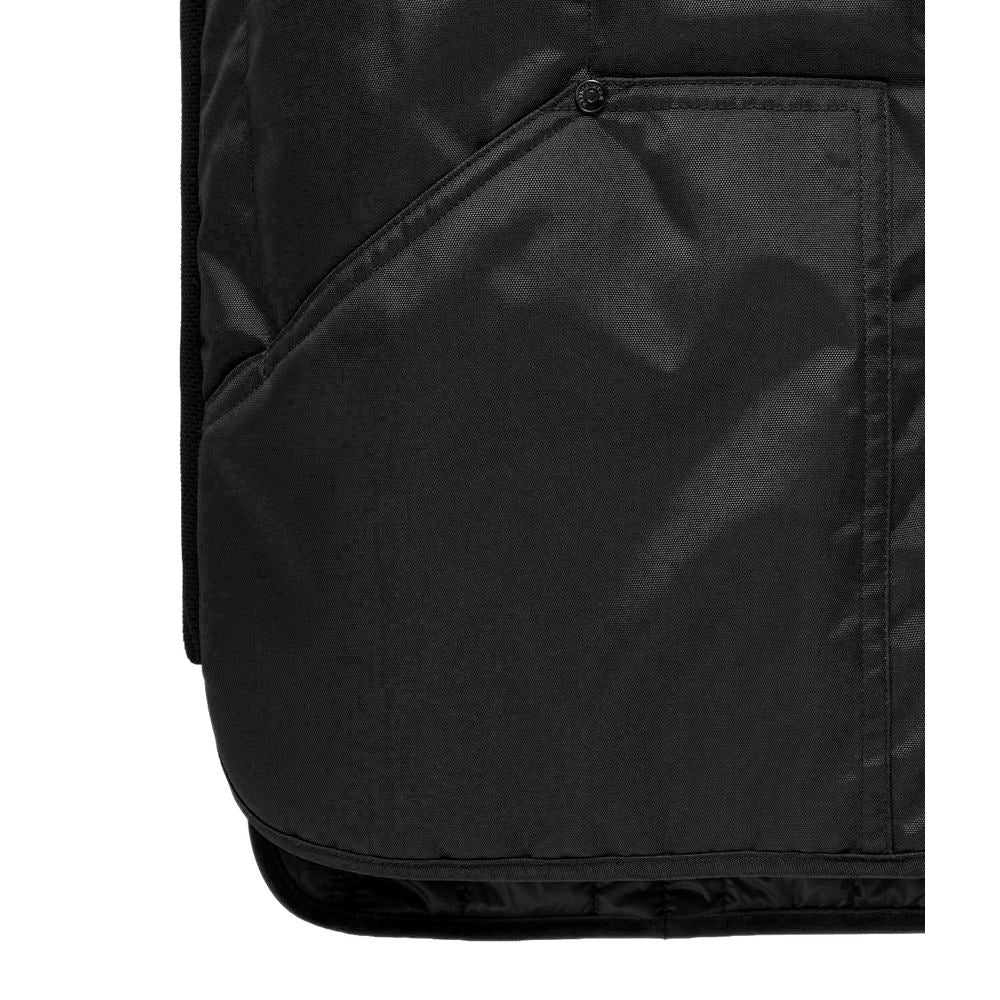 Refrigiwear Black Polyester Men Vest Refrigiwear