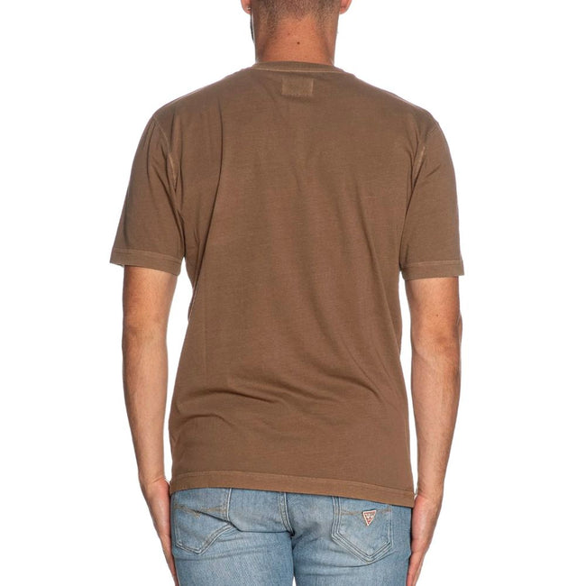 Refrigiwear Brown Cotton T-Shirt Refrigiwear