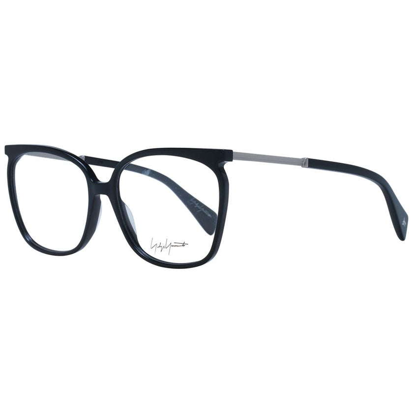 Yohji Yamamoto Black Acetate Glasses (Frames) Yohji Yamamoto