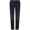Jacob Cohen Blue Cotton Men Jeans with Orange Stitch Detail Jacob Cohen