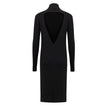 Bottega Veneta Black Wool Long Bottega Veneta