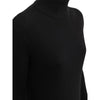 Bottega Veneta Black Wool Long Bottega Veneta