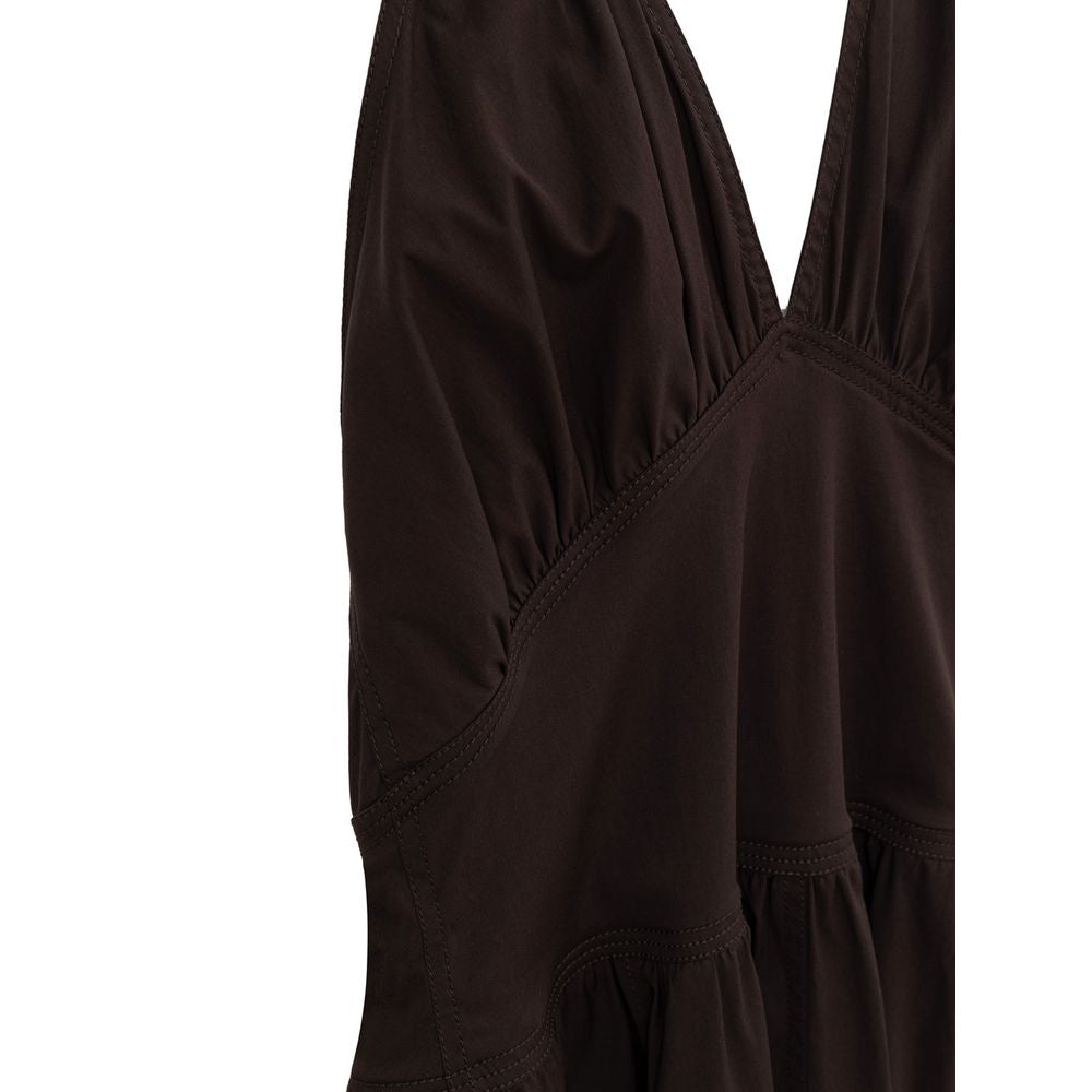 Bottega Veneta Brown Cotton Long Bottega Veneta