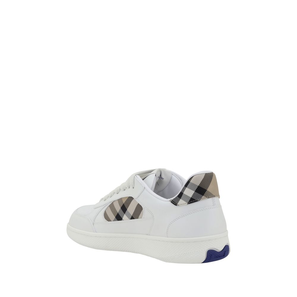 Burberry Leather Sneakers Burberry