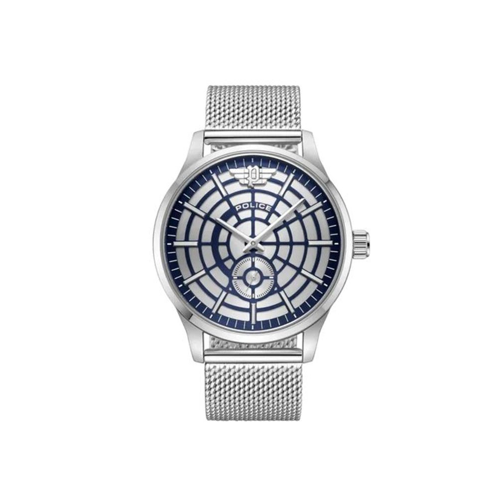 Police Gray Stainless Steel Watch Police