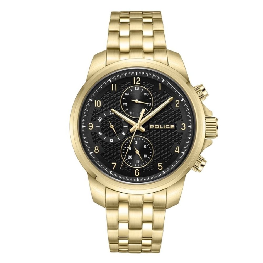 Police Gold Stainless Steel Watch Police