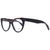 Yohji Yamamoto Brown Women Glasses Frame Yohji Yamamoto
