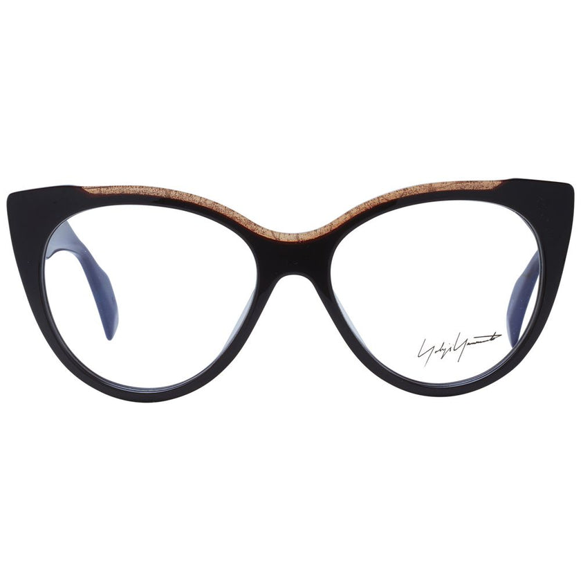 Yohji Yamamoto Brown Plastic Glasses (Frames) Yohji Yamamoto