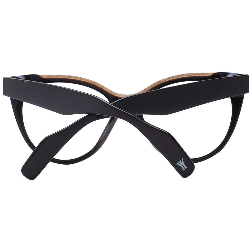 Yohji Yamamoto Brown Plastic Glasses (Frames) Yohji Yamamoto
