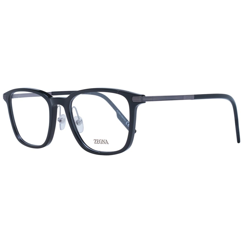 Ermenegildo Zegna Black Men Glasses Frame Ermenegildo Zegna