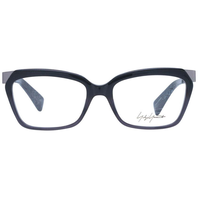 Yohji Yamamoto Black Acetate Glasses (Frames) Yohji Yamamoto
