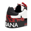 Dolce & Gabbana Black And White Leather Sneaker Dolce & Gabbana