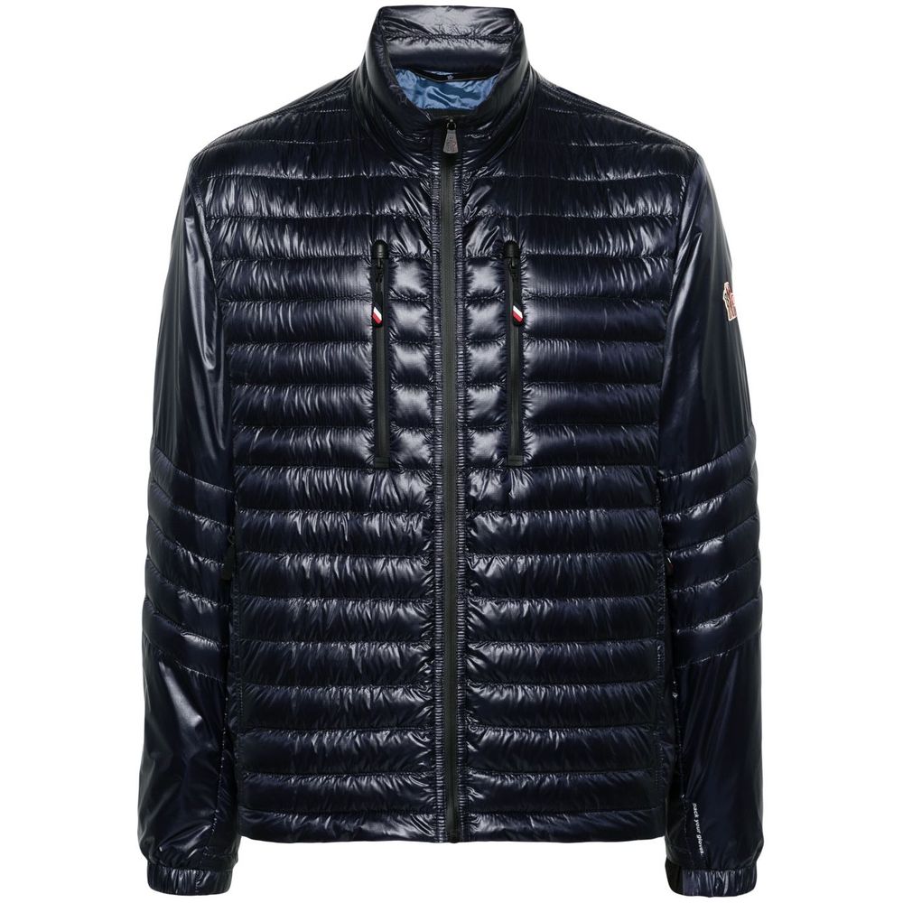 Moncler Blue Polyamide Men Jacket Moncler