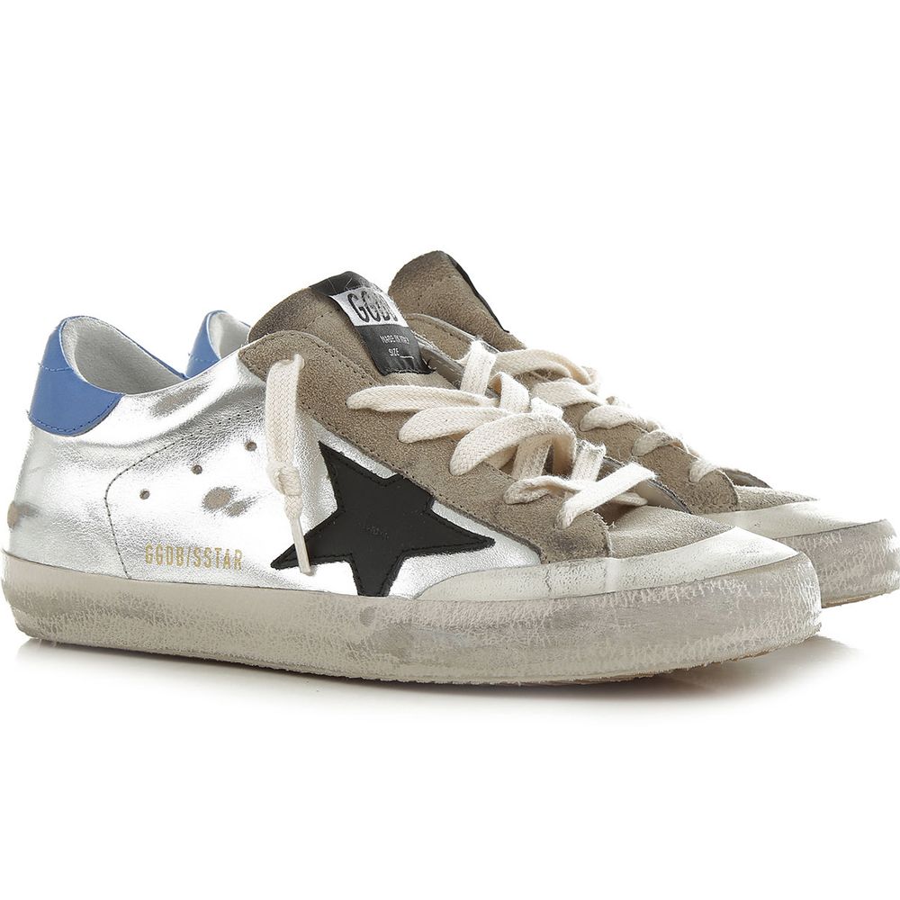 Golden Goose Gray Calfskin Sneaker Golden Goose