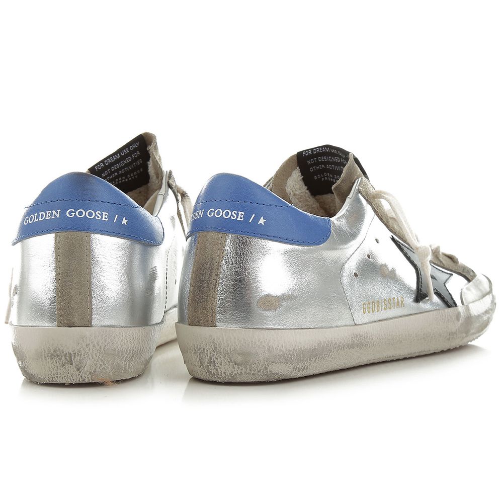 Golden Goose Gray Calfskin Sneaker Golden Goose