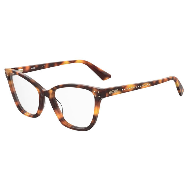 Moschino Brown Acetate Frames Moschino