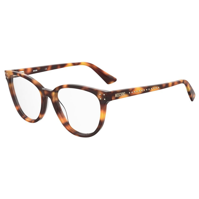 Moschino Brown Acetate Glasses (Frames) Moschino