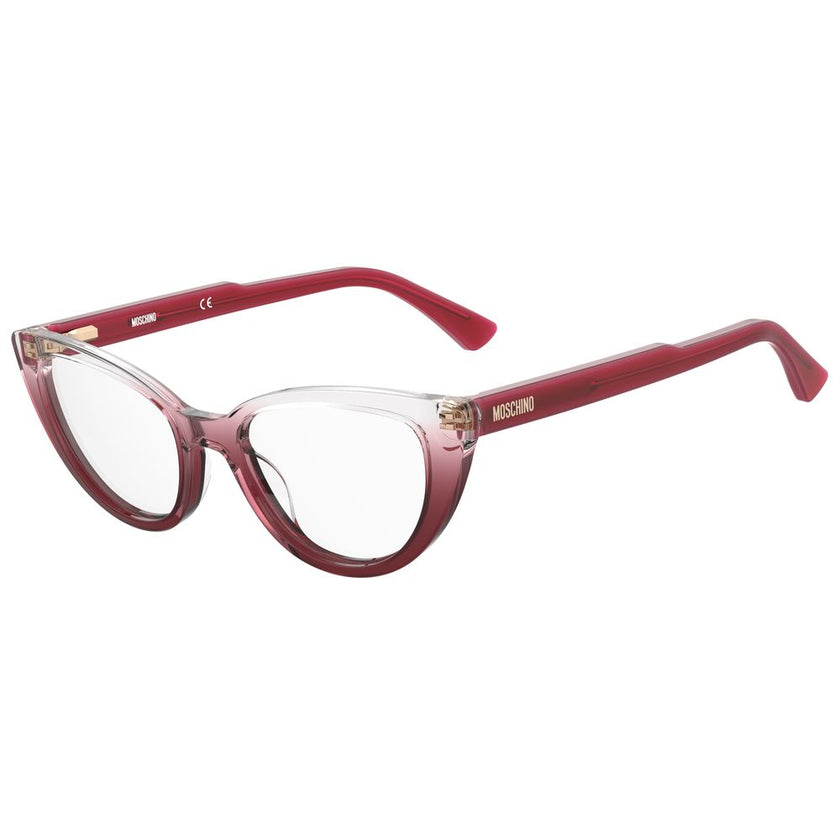 Moschino Red Acetate Glasses (Frames) Moschino