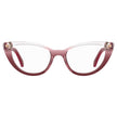 Moschino Red Acetate Frames Moschino