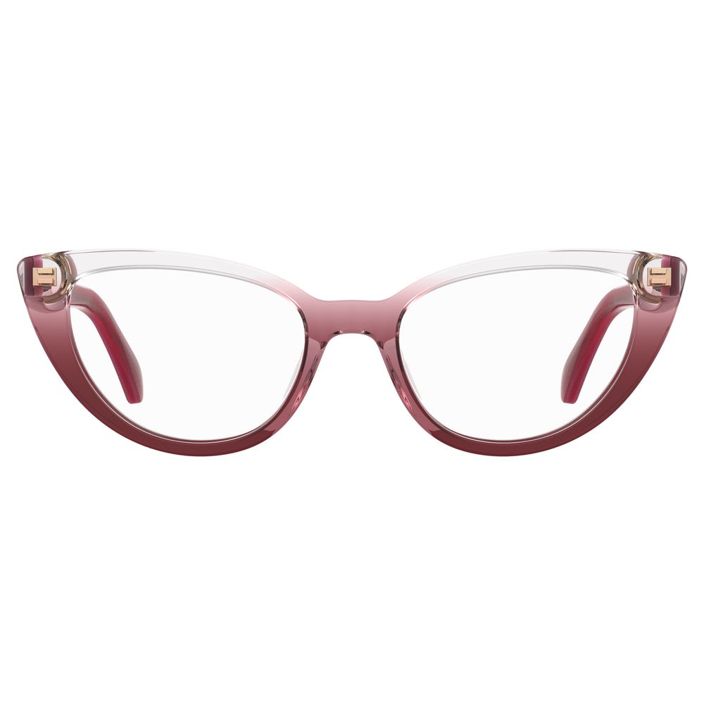 Moschino Red Acetate Frames Moschino