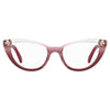 Moschino Red Acetate Frames Moschino