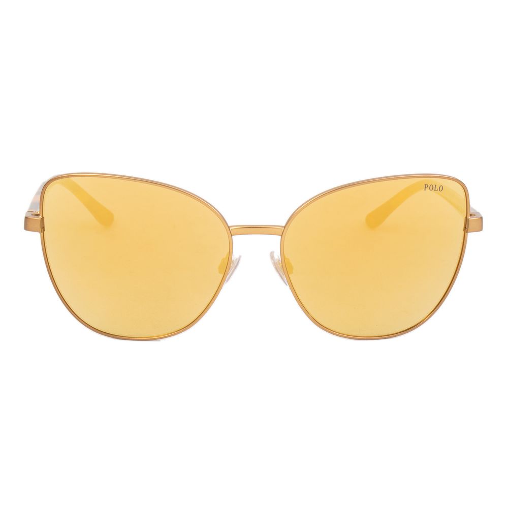 Polo Ralph Lauren Brown Metal Sunglasses Polo Ralph Lauren