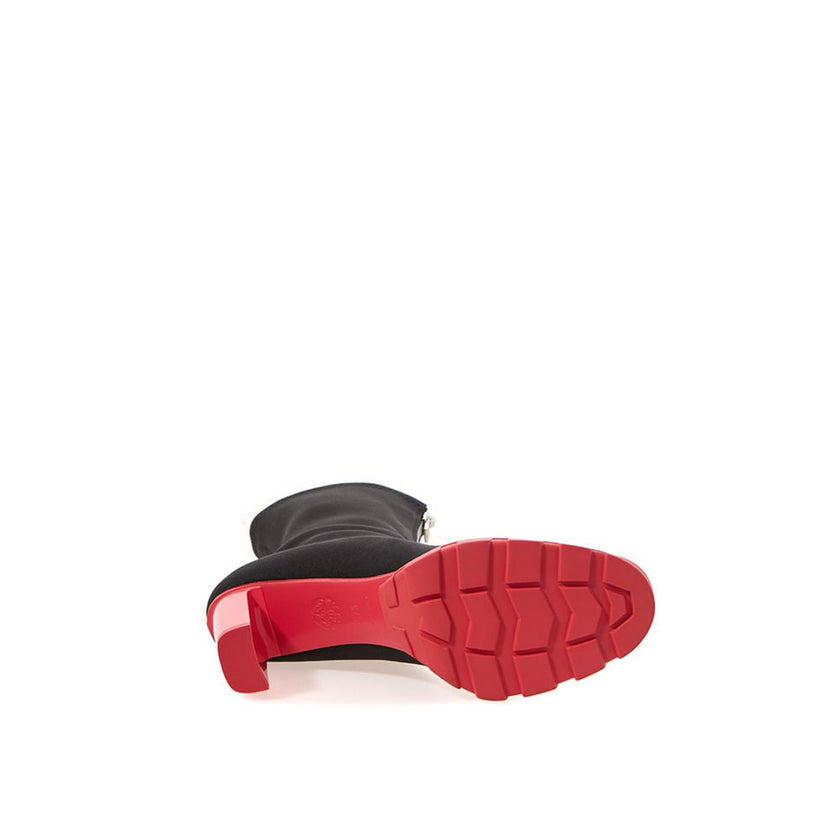 Alexander McQueen Black Neoprene Ankle Boots Alexander McQueen