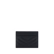 Saint Laurent Black Leather Card Holder Saint Laurent